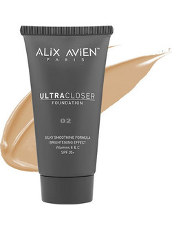 Alix Avien Paris Ultracloser 02 Liquid Foundation SPF35