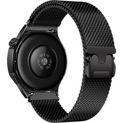 Hoco WH16 Precioso Λουράκι Μεταλλικό Black (Universal 20mm)
