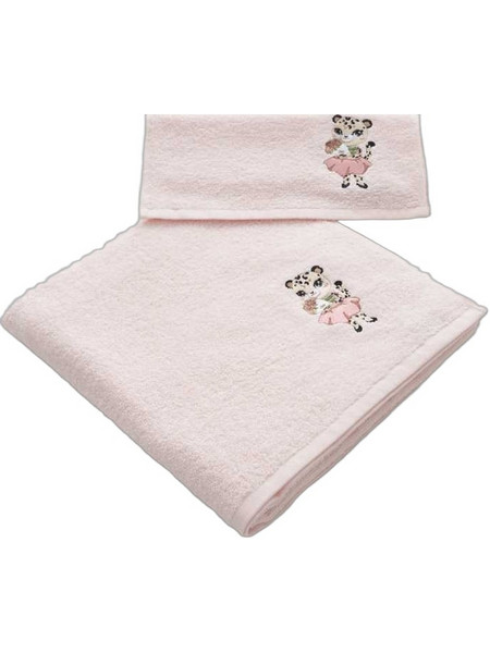 Vesta Home Leopard Σετ Παιδικές Πετσέτες 2τμχ 400gr/m²