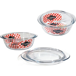 ArteLibre Πυρίμαχο Γυάλινο Ταψί Οβάλ 24cm 1.6lt 06514061