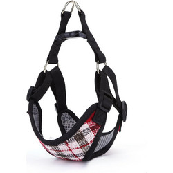 Nobleza Plaid Σαμαράκι Σκύλου Γιλέκο Κόκκινο Medium