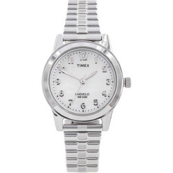 Timex Γυναικείο Ρολόι με Ασημί Μεταλλικό Μπρασελέ 194366300772
