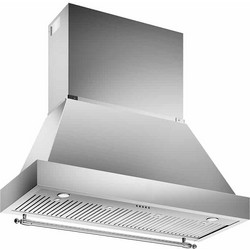 Bertazzoni K120HERTX + KC48HERTX Απορροφητήρας Καμινάδα-Τζάκι 120cm Inox