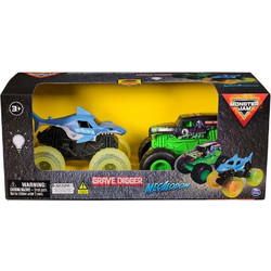 Spin Master Monster Jam Grave Digger & Megalodon