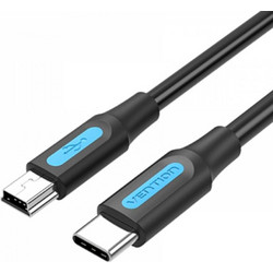 Vention COWBH Καλώδιο USB-B Mini Male 2.0 to USB-C Male 2m Black