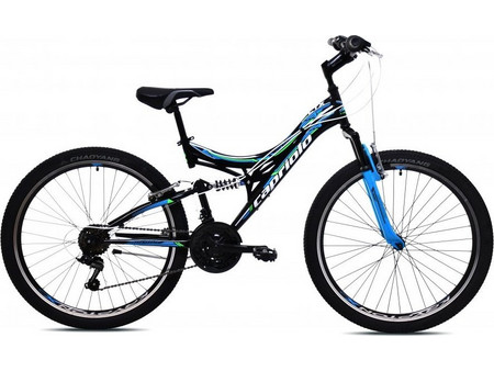 Capriolo CTX 260 Mountain Bike 26" Αλουμινίου με 6 Ταχύτητες Μαύρο Μπλε