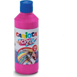 Carioca Magenta Ακρυλικό Χρώμα Ζωγραφικής 250ml