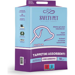 Safety Pet Quickdry Επιδαπέδιες Πάνες Σκύλου 60x60cm 10τμχ