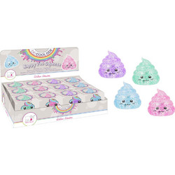 Gama Brands Poo Glitter Squishy Διάφορα Χρώματα