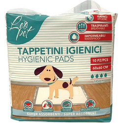 Leopet Premium Επιδαπέδιες Πάνες Σκύλου 60x60cm 10τμχ