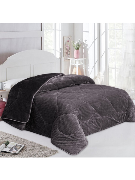 Dimcol Κουβερτοπάπλωμα Μονό 160x220 1960 Grey Black