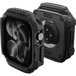 Spigen Rugged Armor Πλαστική Θήκη για Apple Watch 12 42mm Μαύρη