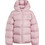Adidas Παιδικό Μπουφάν Χειμωνιάτικο Puffer Ροζ KQ6191