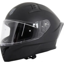 Str Jax Matt Black Κράνος Μηχανής Full Face 1400gr