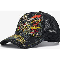 Ed Hardy Ανδρικό Καπέλο Jockey με Δίχτυ Snapback Υφασμάτινο Μαύρο ED6207