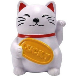 Winkee Lucky Cat Squishy Λευκό
