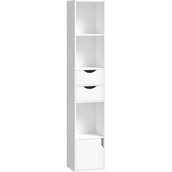 HOMCOM Βιβλιοθήκη 30x24x158cm 836-696V00WT
