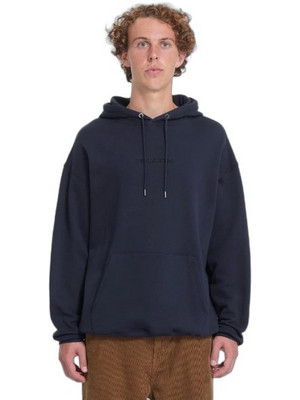 Volcom Ανδρικό Φούτερ με Κουκούλα & Τσέπες Navy Μπλε A4112621-MRE