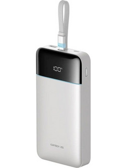 Cuktech LPB252N Power Bank 25000mAh 120W με Ενσωματωμένο Καλώδιο USB-C Power Delivery White
