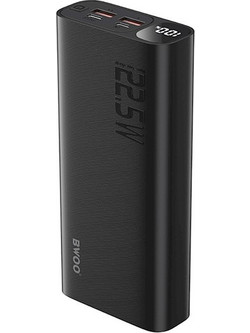 Bwoo BO-P44 Power Bank 20000mAh 22.5W με 2 Θύρες USB-A & Θύρα USB-C Power Delivery Black