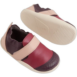 Bobux Βρεφικά Slip Ons Αγκαλιάς Μπορντό Καφέ 501064