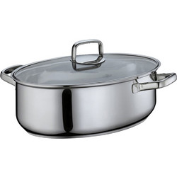 Kuchenprofi Gourmet Pisa Ανοξείδωτη Γάστρα Οβάλ με Σχάρα 40.6x31.7cm 2386702838