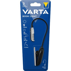 Varta 2CR2032 Φωτάκι Διαβάσματος LED με Κλιπ 9lm 2τμχ