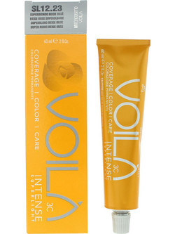 Intercosmo Voila 3C Intense SL 12.23 Εξαιρετικά Ανοιχτό Ξανθό Βιολετί Χρυσό Μόνιμη Βαφή Μαλλιών 60ml