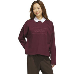 Adidas Elevated Everyday Γυναικείο Αθλητικό Φούτερ Μπορντό KR4557