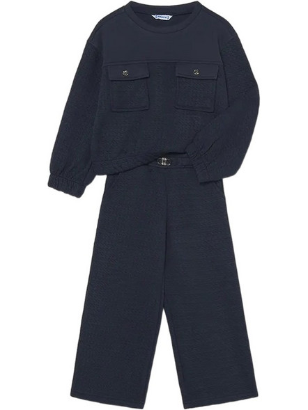 Mayoral Παιδικό Σετ Φόρμας Navy Μπλε 16-04816-079