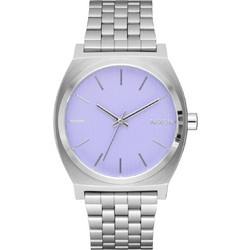Nixon Time Teller Ανδρικό Ρολόι με Ασημί Μεταλλικό Μπρασελέ A045-5387-00