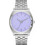 Nixon Time Teller Ανδρικό Ρολόι με Ασημί Μεταλλικό Μπρασελέ A045-5387-00