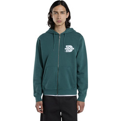 Dickies Ανδρική Ζακέτα Φούτερ με Κουκούλα και Φερμουάρ Πετρόλ DK0A8DN5B42