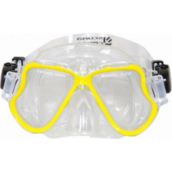 Scuba Force Bay Μάσκα Θαλάσσης Κίτρινη 61125