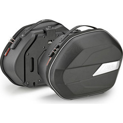 Givi WL900 Weightless Σετ Πλαϊνές Βαλίτσες Μηχανής Monokey 2x25lt Μαύρες