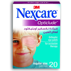 3M Nexcare Opticlude Οφθαλμικά Επιθέματα για Παιδιά Μπεζ 82x57mm 20τμχ