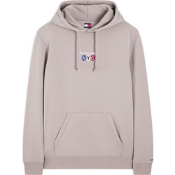 Tommy Jeans Ανδρικό Φούτερ με Κουκούλα & Τσέπες Γκρι DM0DM23584-PKE
