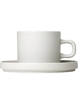 Blomus Moonbeam Blomus Σετ Φλιτζάνια Cappuccino Κεραμικά Λευκά 200ml 2τμχ 63907