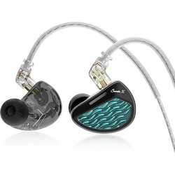 KZ Sonata X 28 Ακουστικά Ψείρες In-Ear Balanced Armature Τιρκουάζ Διαφανή