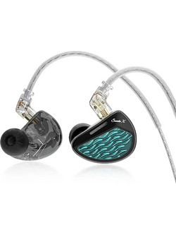 KZ Sonata X 28 Ακουστικά Ψείρες In-Ear Balanced Armature Τιρκουάζ Διαφανή