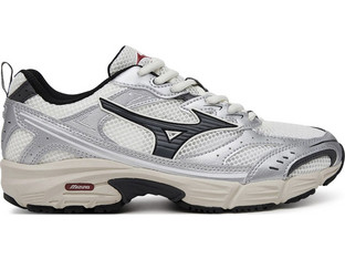 Mizuno MXR Ανδρικά Sneakers Λευκά Ασημί D1GA2451-01