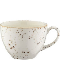 Bonna Grain Σετ Φλιτζάνια Cappuccino & Τσαγιού Πορσελάνης Μπεζ 230ml 12τμχ GRARIT01CF