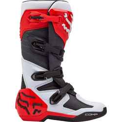 Fox Racing Comp White Fluorescent Red