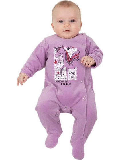 Dreams Unicorn Magic Φορμάκι Μακρυμάνικo για Κορίτσι Λιλά 2671204-02