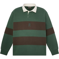 Timberland Ανδρική Μπλούζα Polo Μακρυμάνικη Πράσινη TBC0YHCVSYM