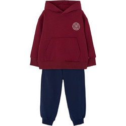 Boboli Παιδικό Σετ Φόρμας Μπορντό Navy Μπλε 604088-3871