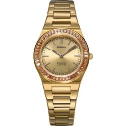 D1 Milano 1970 Clear Fusion Γυναικείο Ρολόι με Χρυσό Μεταλλικό Μπρασελέ UCBL01