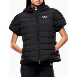 EA7 Γυναικείο Μπουφάν Puffer Μακρύ Μαύρο 7W000477AF12476-UC001