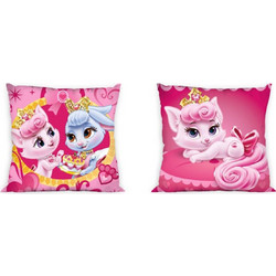 Dimcol Disney Whisker 51 Παιδικό Διακοσμητικό Μαξιλάρι Microfiber Φούξια 40x40cm