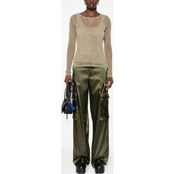 DKNY Γυναικείο Χειμερινό Top Μπεζ E3KH7UQQ